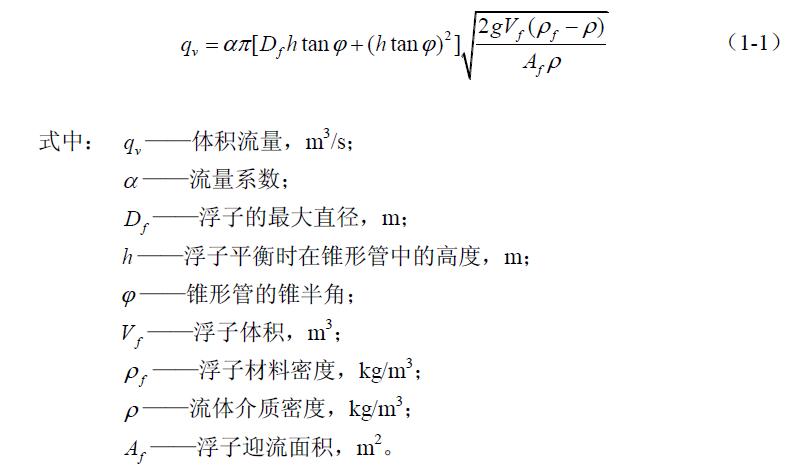 金屬管浮子流量汁